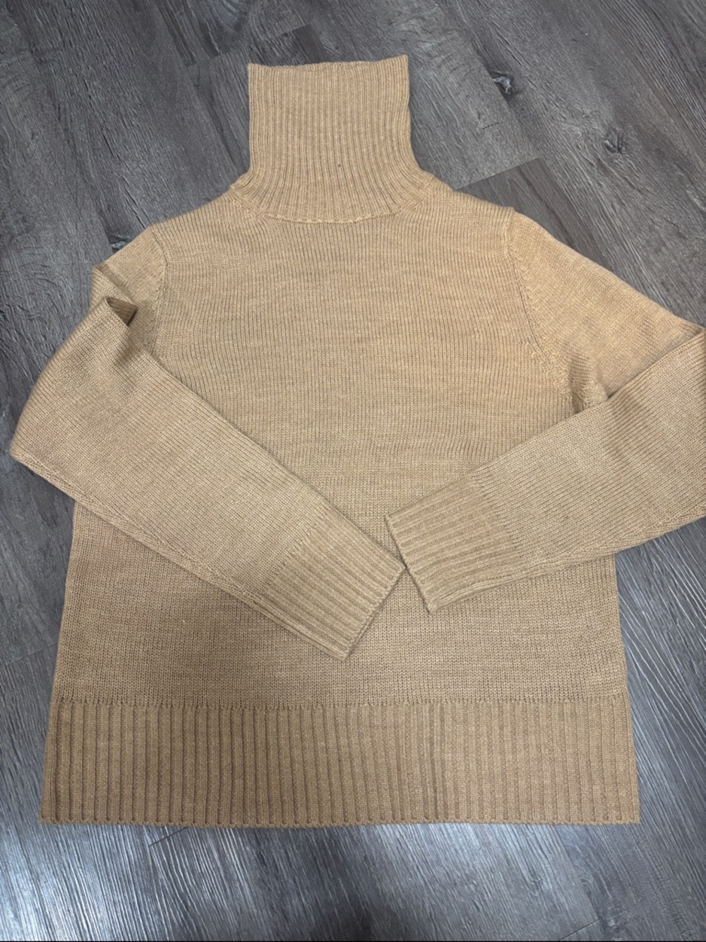 Cozy Camel Turtleneck Sweater - Women's